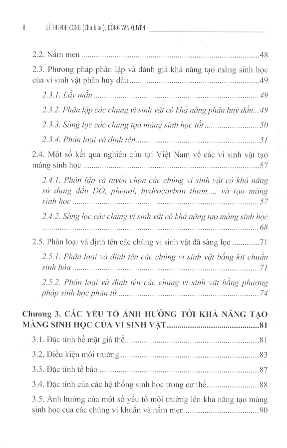 Màng Sinh Học (Biofilm) Từ Vi Sinh Vật Và Ứng Dụng Trong Xử Lý Ô Nhiễm Dầu Ở Việt Nam (Bìa cứng)