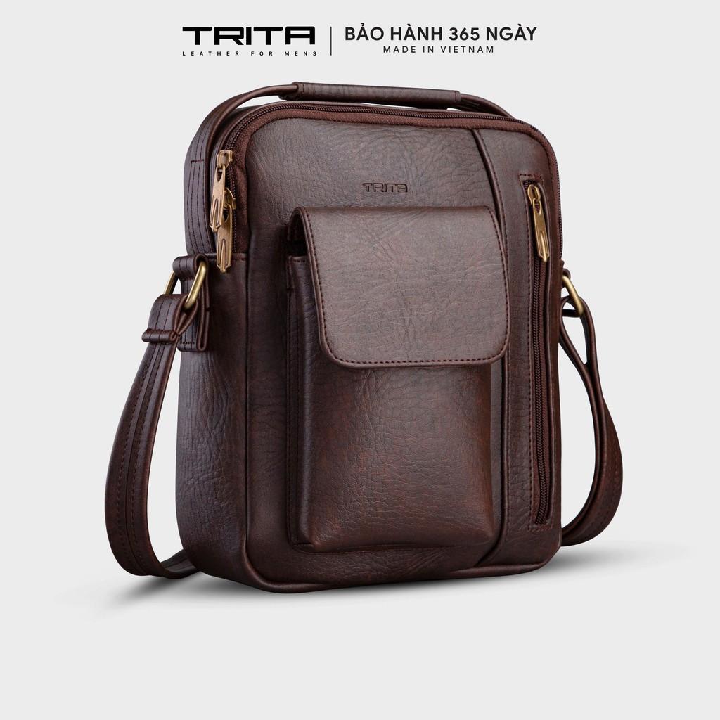 Túi đeo chéo da nam - nữ thời trang TRITA RTN3