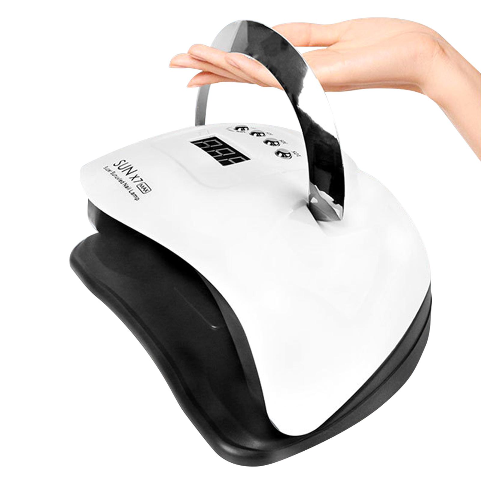 Máy sấy móng tay sơn gel bằng đèn led UV 180W với 4 chức năng hẹn giờ