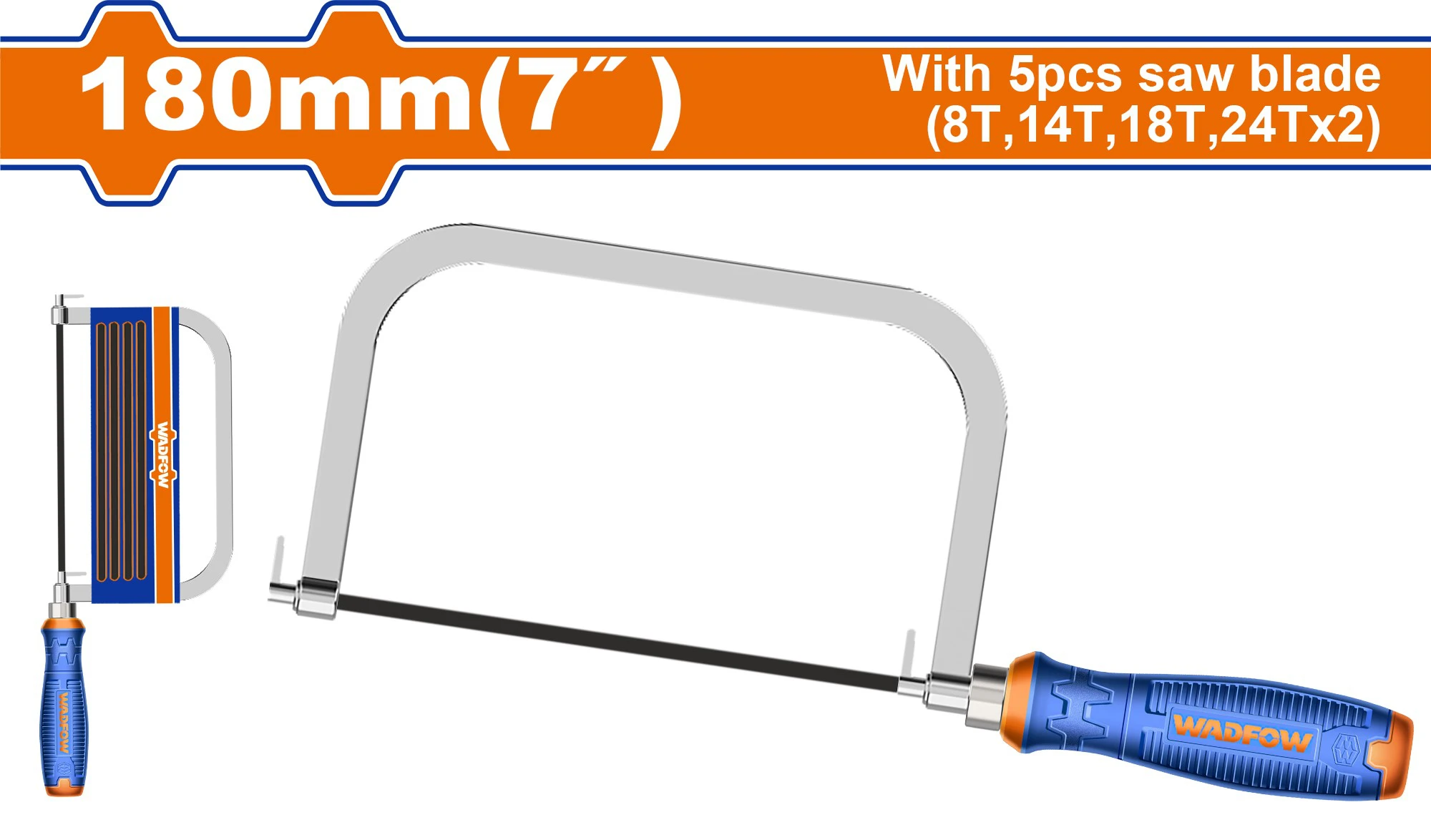 CƯA HÌNH CUNG 180MM(7") WHF5107 WADFOW - HÀNG CHÍNH HÃNG