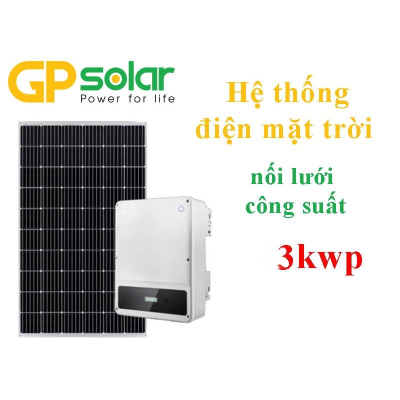 HỆ THỐNG ĐIỆN NĂNG LƯỢNG MẶT TRỜI 3,15KP