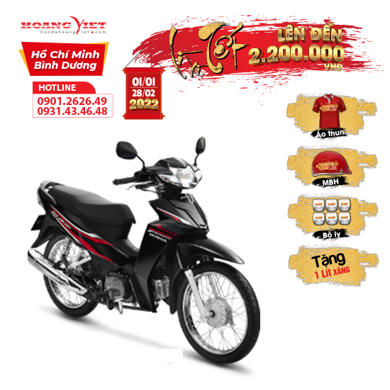 Xe Honda Blade 2020 - Phanh đĩa, vành nan hoa