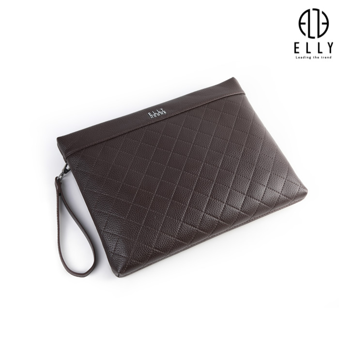 TÚI CLUTCH NAM DA THẬT ELLY HOMME – ECM13