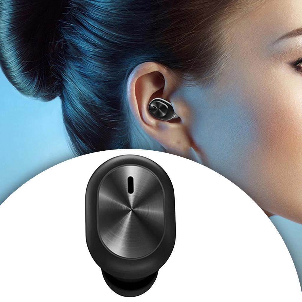 2X Single Bluetooth 5.0  Wireless Earphone Headset Headphone with Mic