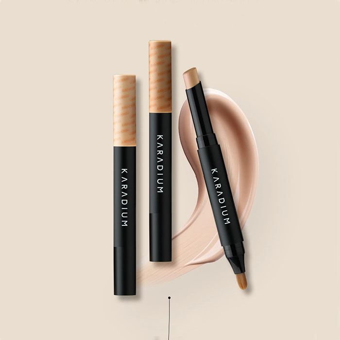 Bút Che Khuyết Điểm 2 Đầu Karadium Skin Perfection Concealer 2.2g