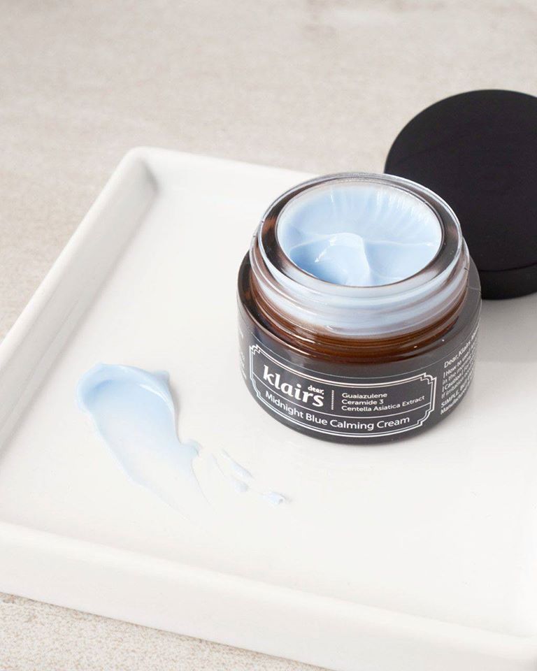 Kem Dưỡng Da Làm Dịu, Phục Hồi Da Ban Đêm Klairs Midnight Blue Calming Cream