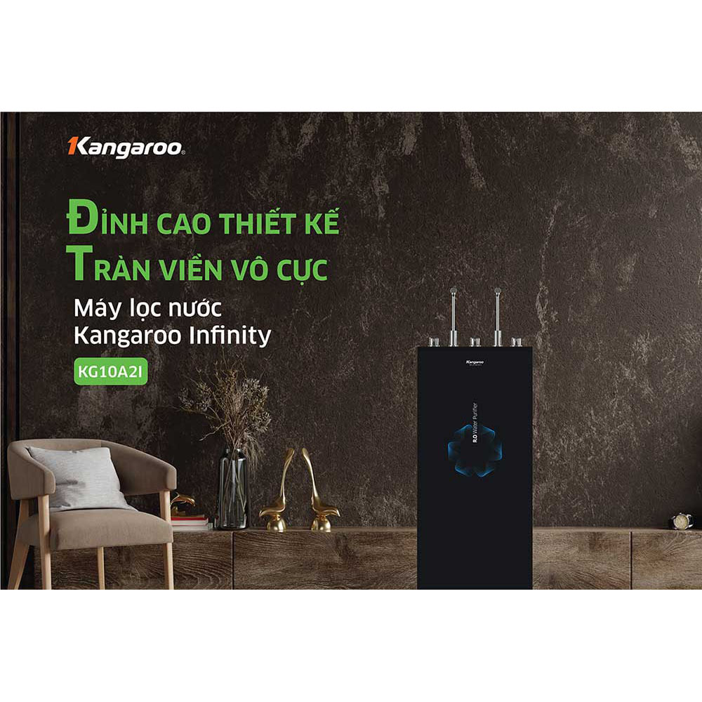 Máy lọc nước Kangaroo RO nóng lạnh Infinity KG10A2I - Hàng chính hãng