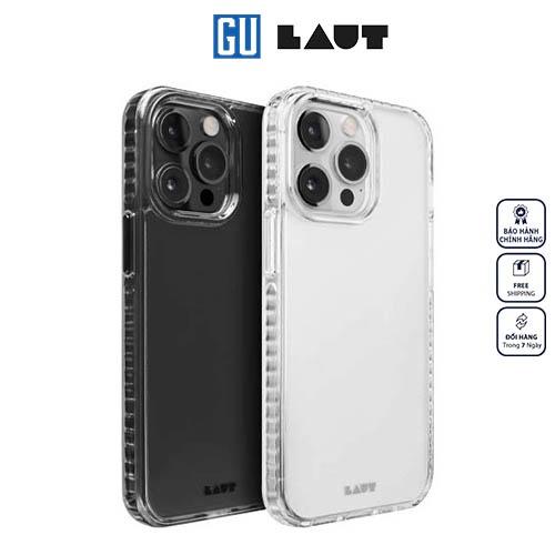 Ốp LAUT Huex Crystal For iPhone 14/ 14 Plus/ 14 Pro/ 14 Pro Max Công nghệ IMPKT Cell-Technology bảo vệ từ độ rơi 4,2m Hàng Chính Hãng