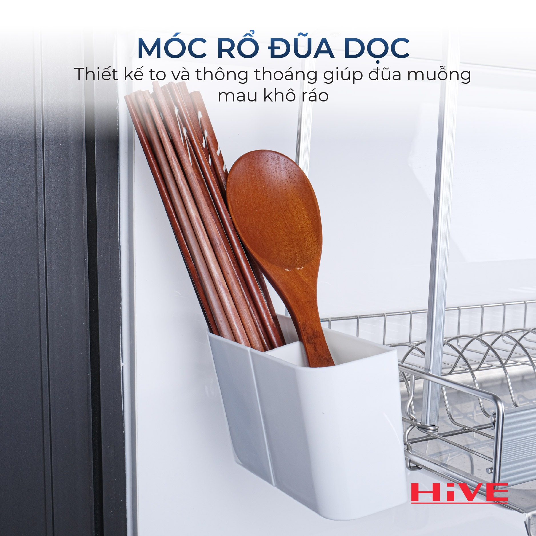 Kệ chén bát treo đáy tủ bếp HiVE SK-ALC A New