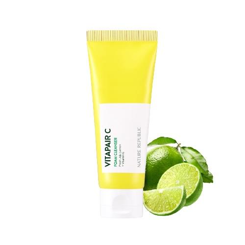 Nature Republic Sữa rửa mặt dưỡng sáng da Vitapair C Foam Cleanser 150ml