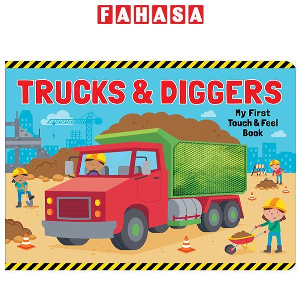 My First Touch &amp; Feel Board Book - Trucks &amp; Diggers