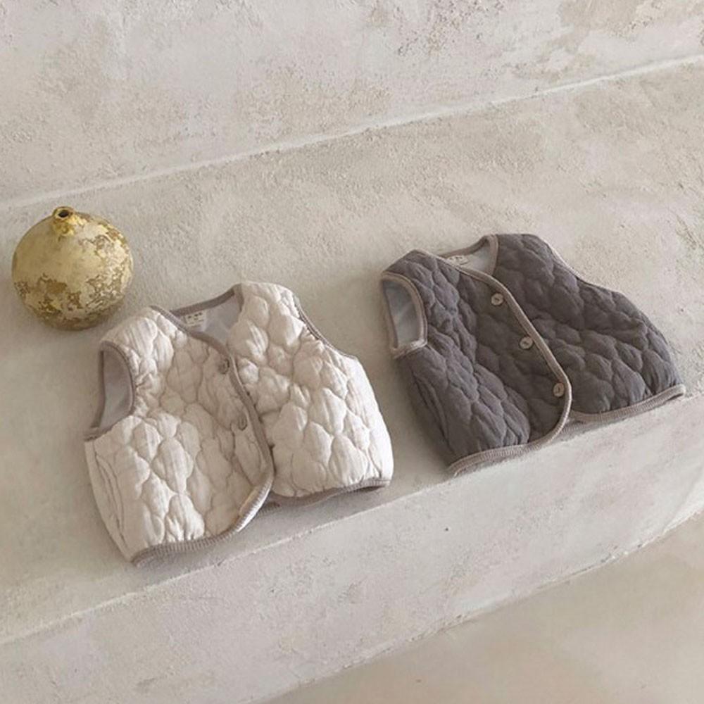 2021 Mới Thu Đông Bé Gái Không Tay Áo Retro Trẻ Em Thú Bông Áo Khoác Bé Trai Mùa Đông Ấm Quần Áo Trẻ Sơ Sinh Cao Cấp Cho Bé Áo Khoác Ngoài