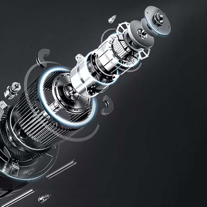 Tông đơ tạo viền nghệ thuật chuyên nghiệp DSP - Dung lượng pin: 600mAh - Công suất: 5W - HÀNG NHẬP KHẨU