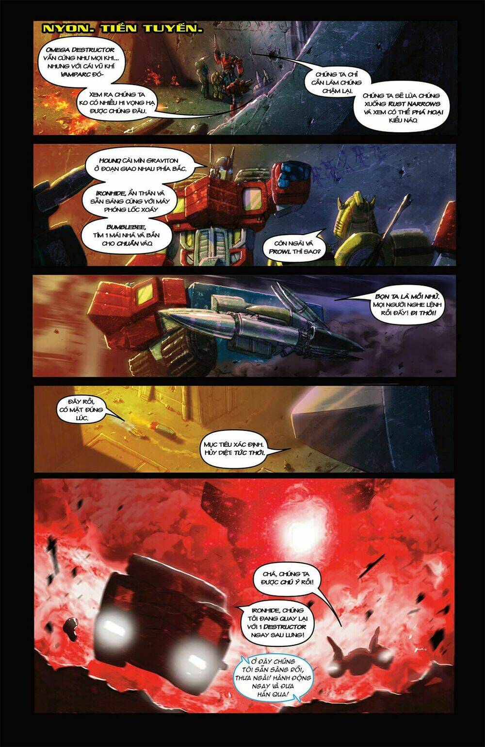 the tranformers - autocracy chapter 6 6