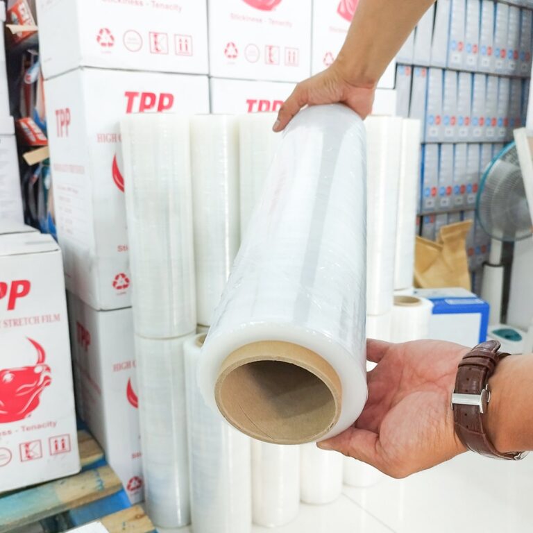 TPP - Cuộn Màng PE Quấn Hàng Pallet TP Plastic, Nhựa Bọc Hàng, Màng Co