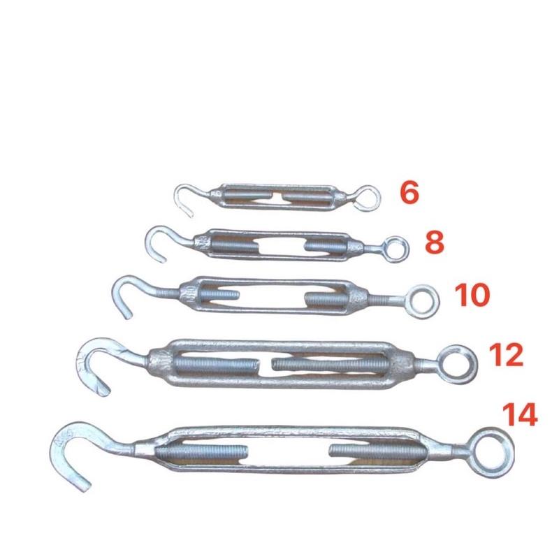 Tăng đơ dây cáp 6, 8, 10, 12, 14 bằng sắt mạ kẽm
