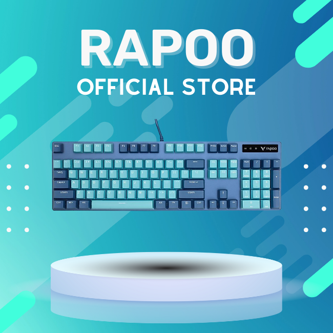 Bàn Phím Gaming Cơ RAPOO V500Pro Thiết Kế Cá Tính ( Rapoo V500 Pro ) - Hàng Chính Hãng
