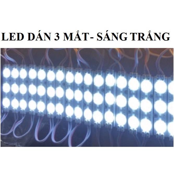 LED dán 3 mắt, led thanh trang trí viền biển quảng cáo ngoài trời
