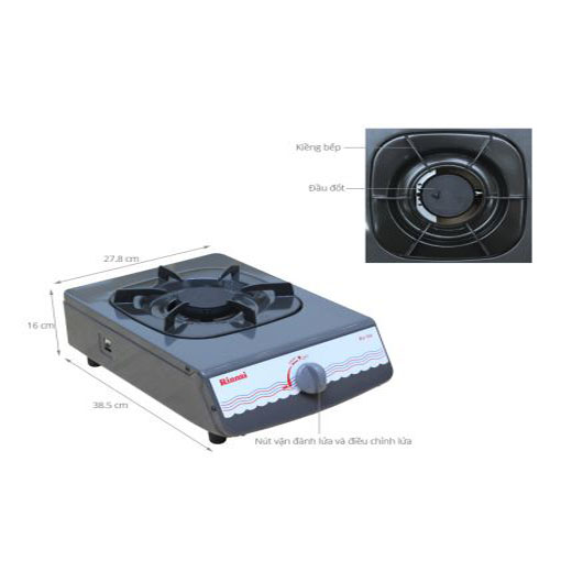 Bếp gas đơn Rinnai RV-150 - Hàng chính hãng