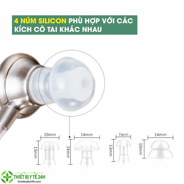 Tai Nghe Trợ Thính Không Dây VHP 220, Siêu Lọc Tạp Âm, Khuếch Đại Am Thanh Lớn, Siêu Tiết Kiệm Pin, Đồ Bền Cao