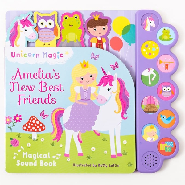 10 Button Sound - Unicorn Magic: Amelia's New Best Friends