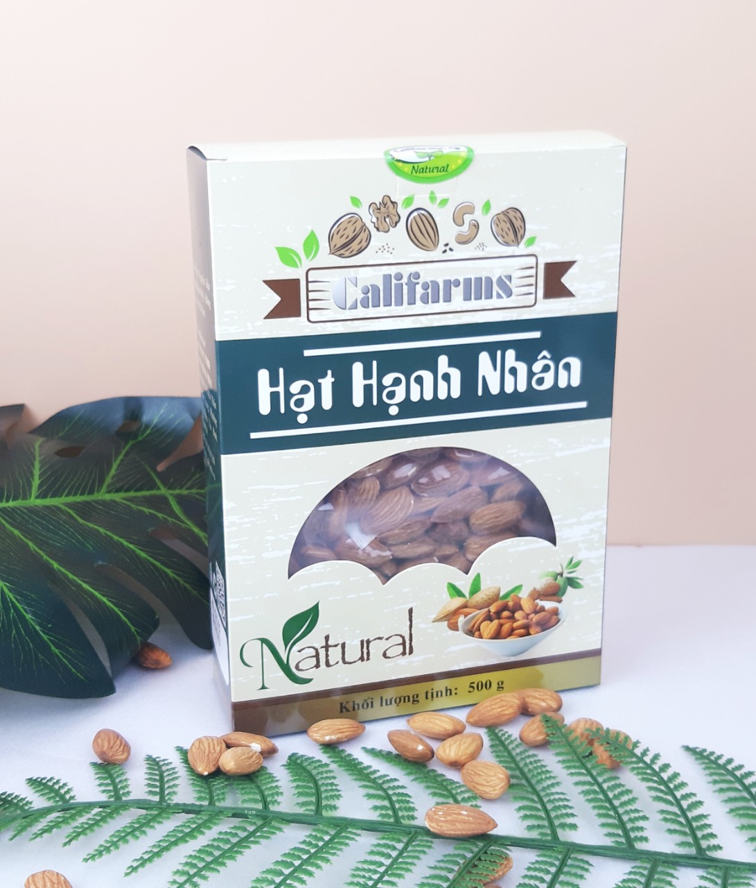 500G Hạnh nhân Mỹ tự nhiên