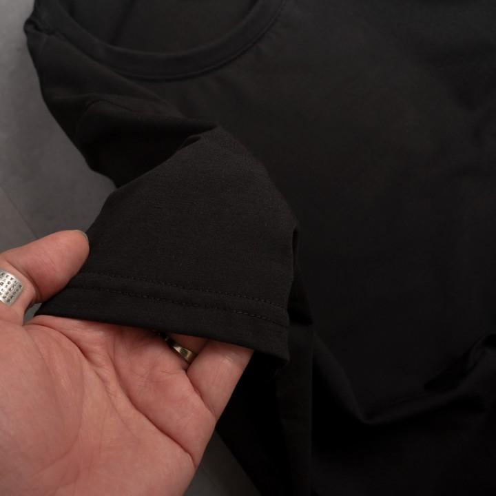 Áo phông trơn, áo thun nam tay ngắn form rộng 2 màu đen trắng dáng đẹp.