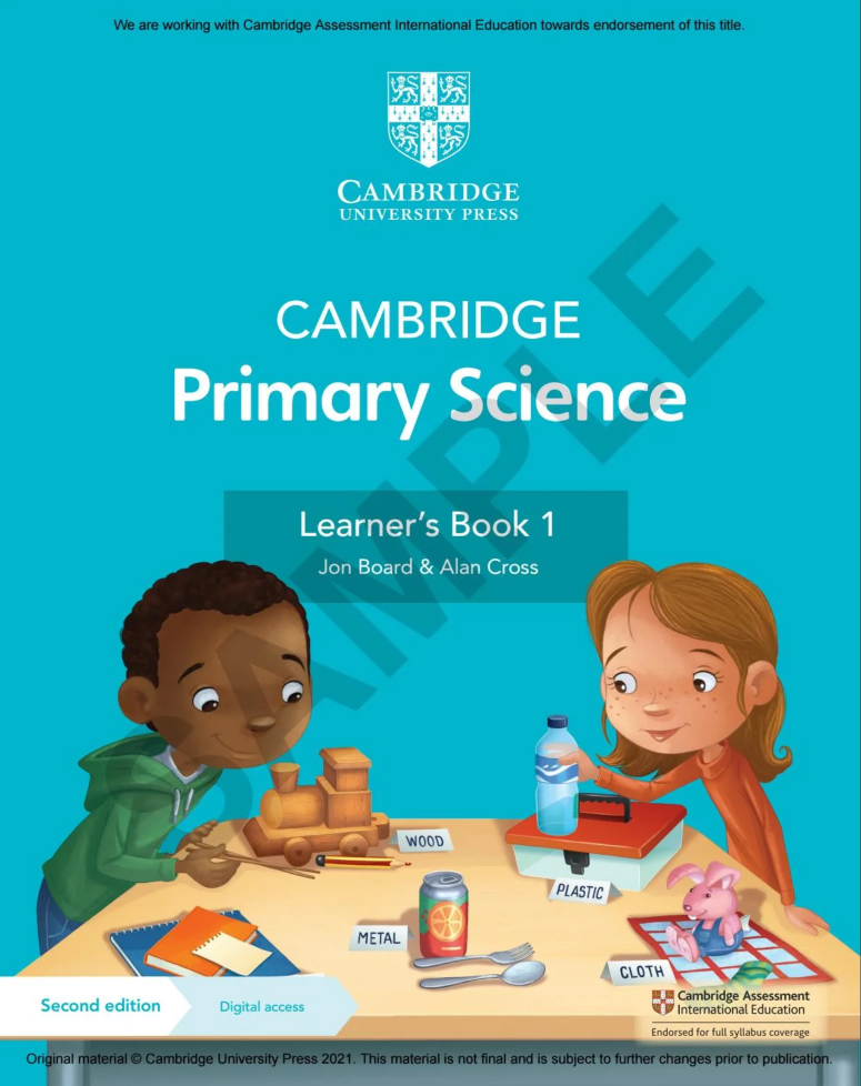 Cambridge Primary Science Learner's Book 1 With Digital Access (1 Year) 2nd Edition