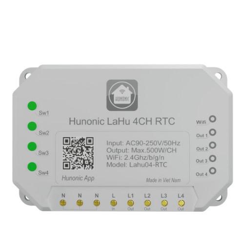 Công Tắc Wifi Hunonic Lahu Kênh Điều Khiển Từ Xa Trên Điện Thoại Và Ra Lệnh Giọng Nói Bằng Tiếng Việt