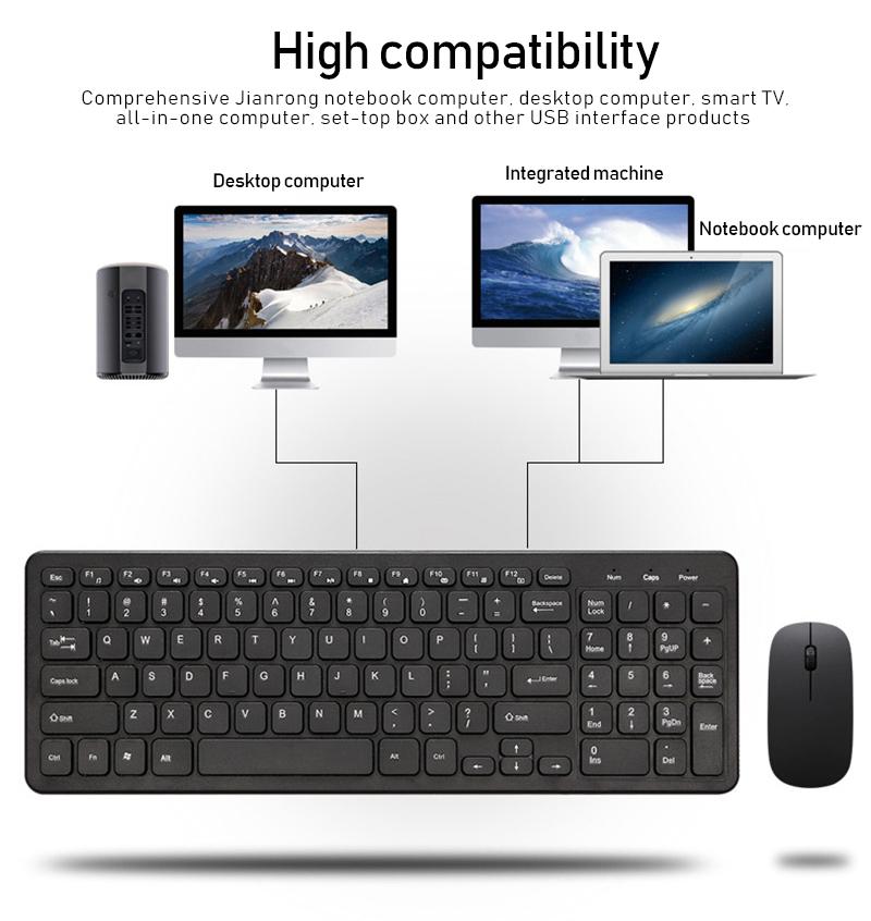 Bộ Bàn Phím Và Chuột Protable Mini Bàn Phím Chuột Combo Bộ Dành Cho Máy Tính Bảng Và Laptop Máy Tính Máy Tính