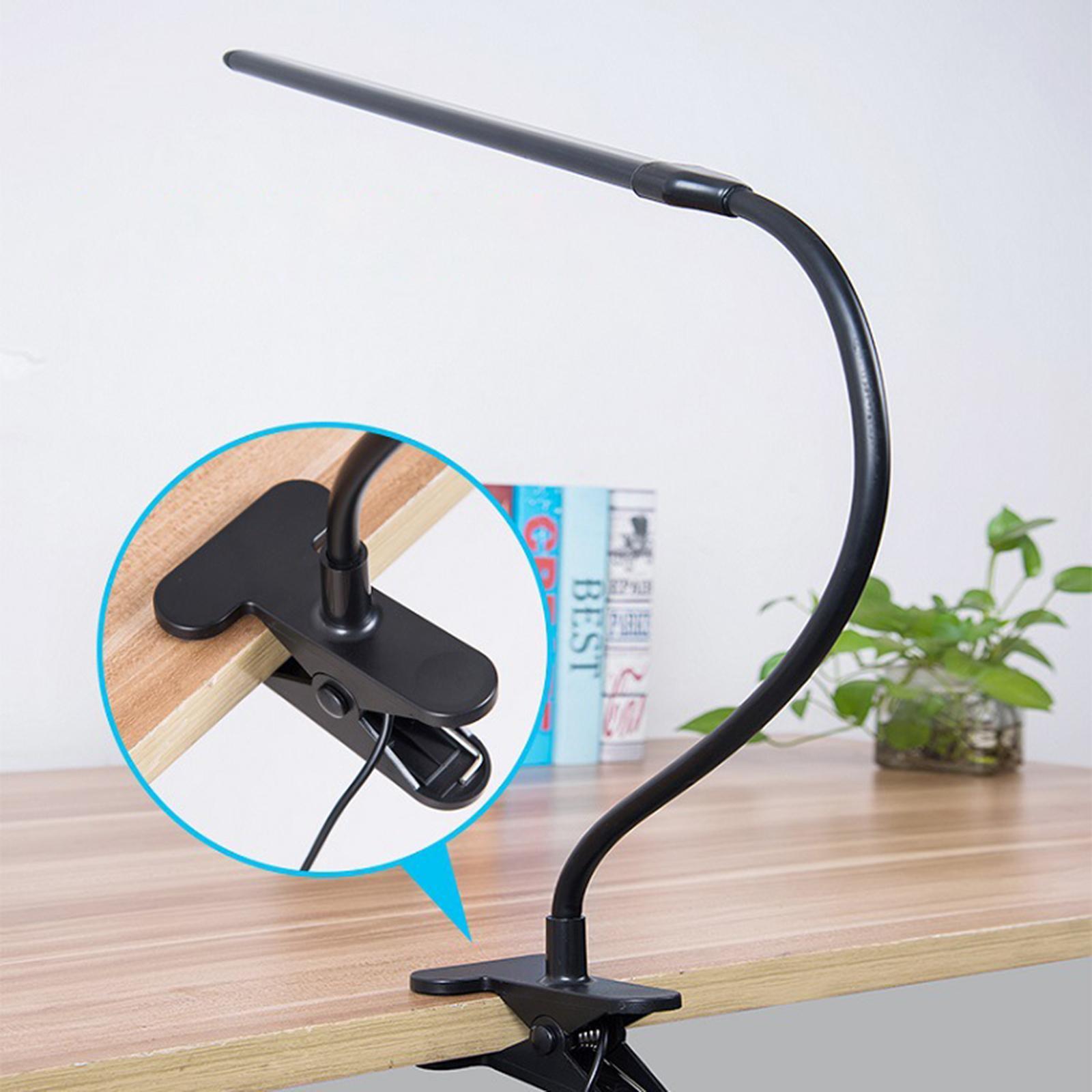 Rechargeable Desk Lamps Adjustable 8W LED USB for Reading Bedroom Students 1