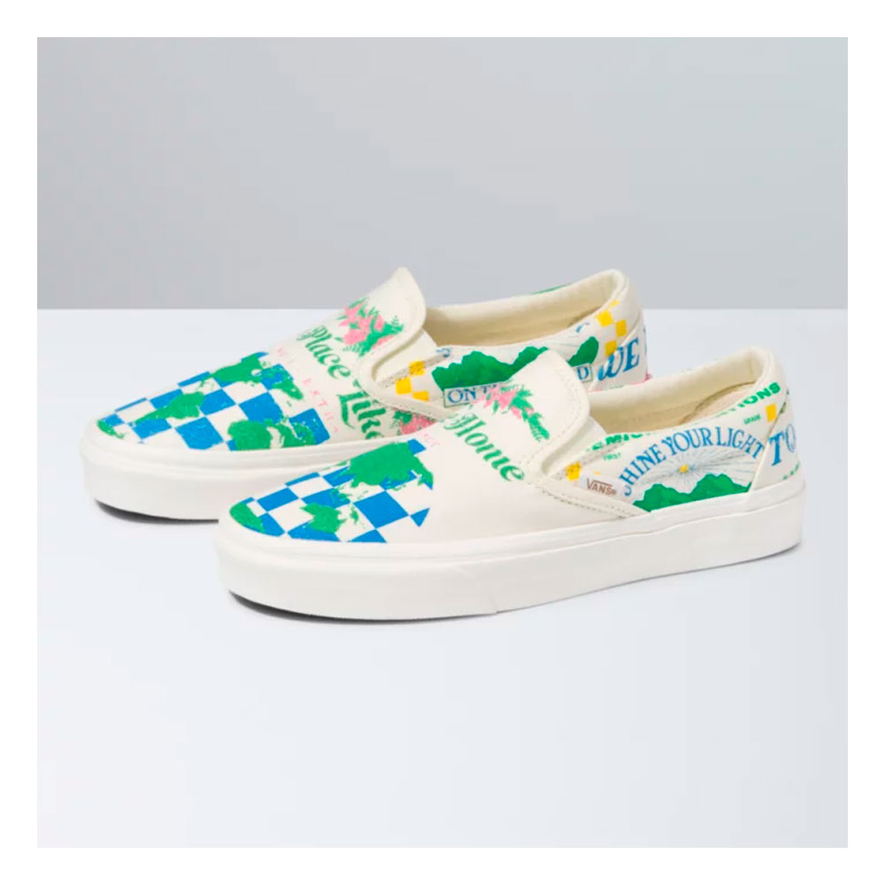 Giày Vans Classic Slip-On Eco Theory - VN000XG8AS1