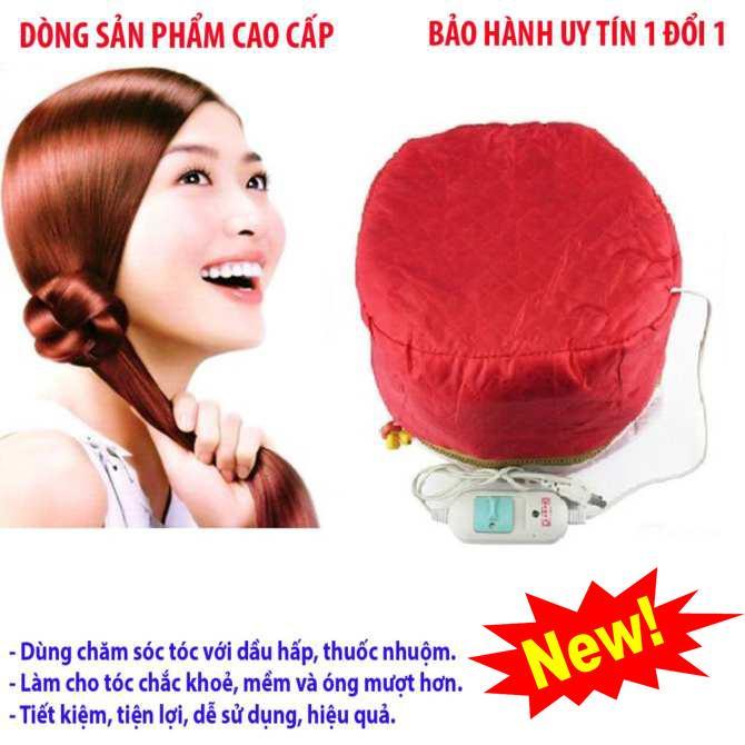 Mũ hấp dầu tóc tại nhà, nón hấp dầu, dụng cụ làm mượt tóc tại nhà - Gia dụng Nam Định