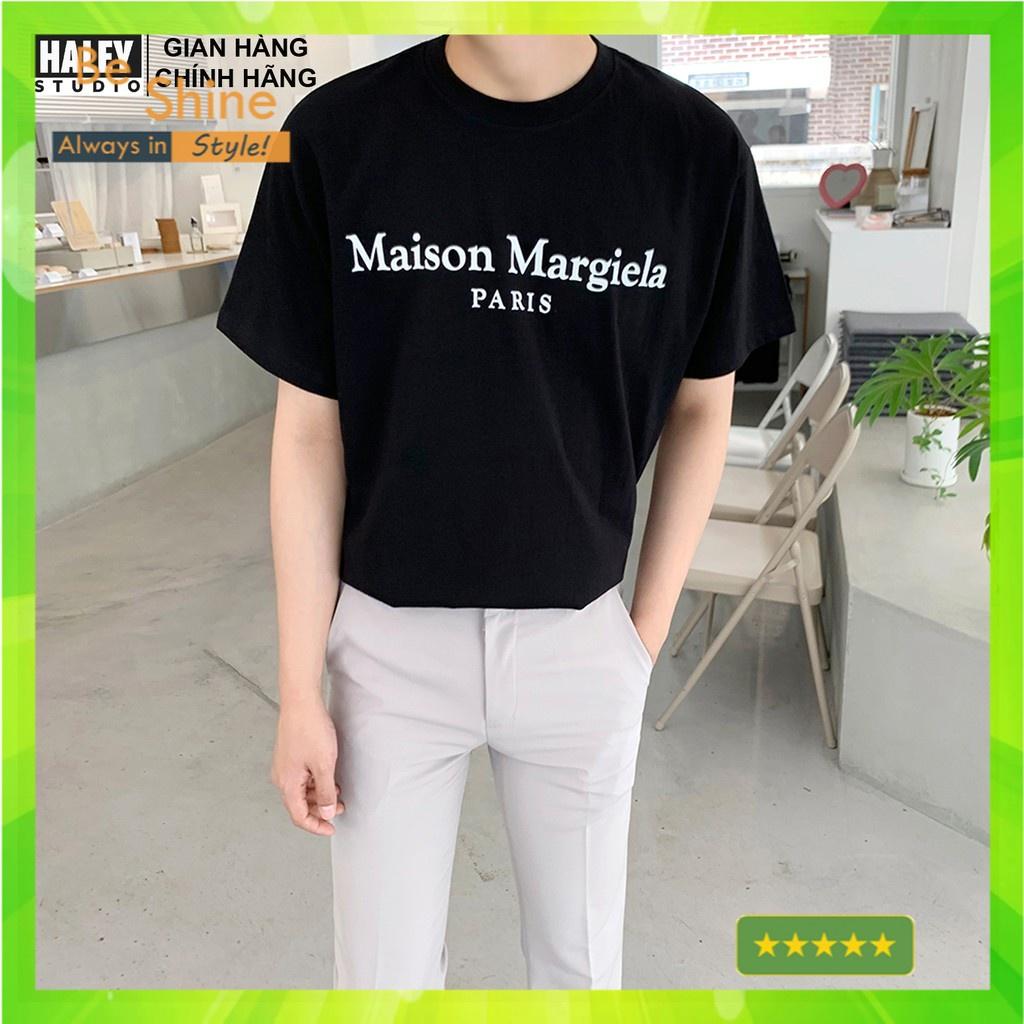 Áo Thun Unisex Tay Lỡ Form Rộng Nam Nữ Maison Margiela DCT phong cách Hàn Quốc TN71 Haley - Beshine Store