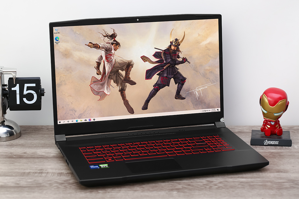 MSI Katana GF76 11UC i7 11800H/8GB/512GB/4GB RTX3050/17.3&quot;F/144Hz/Balo/Chuột/Win10/(441VN)/Đen - Hàng chính hãng