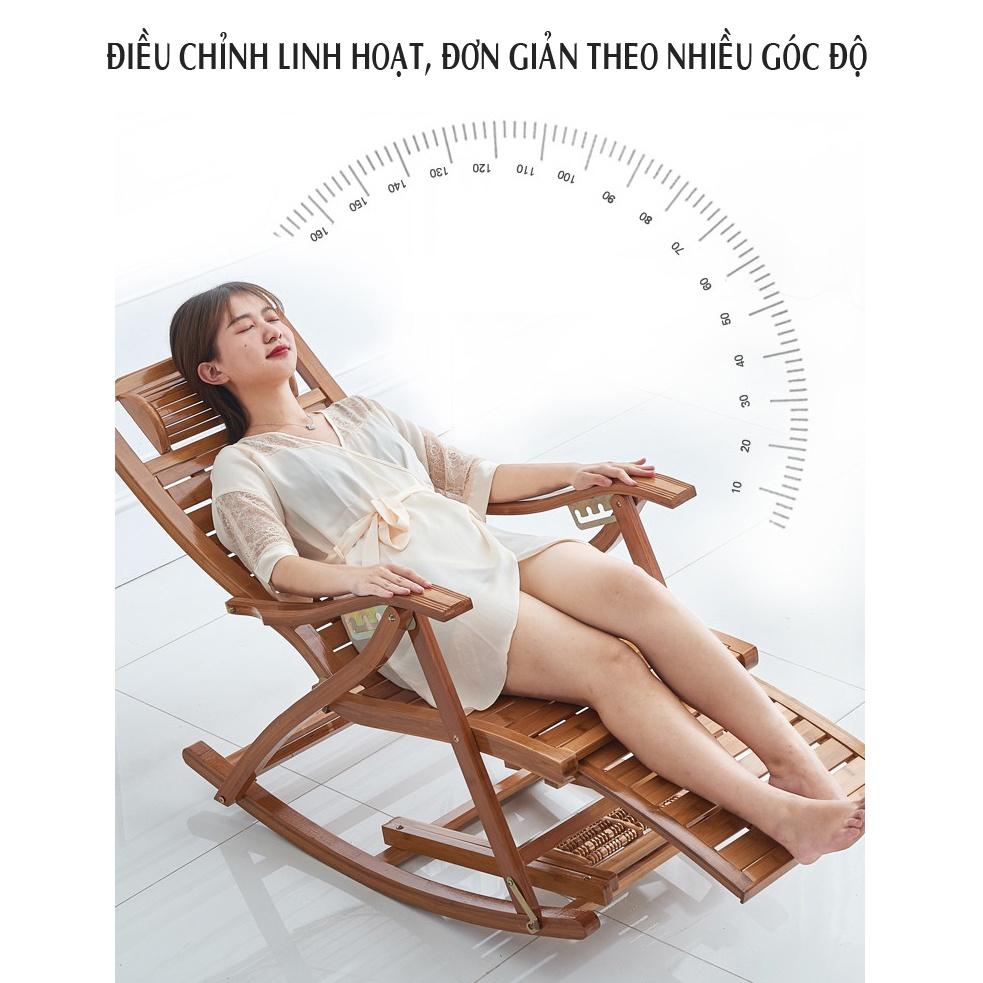 Ghế Bập Bênh Thư Giãn Kiểu Dáng Mới - Ghế Thư Giãn Bập Bênh Khung Chắc Chắn