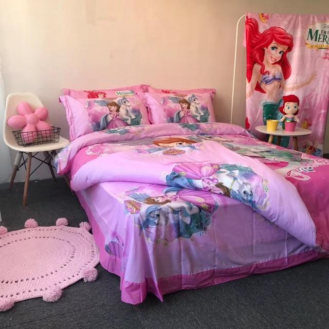 Set Cotton Disney Hàng Nhập Khẩu Dành Cho Các Bé 4 Món Dễ Thương