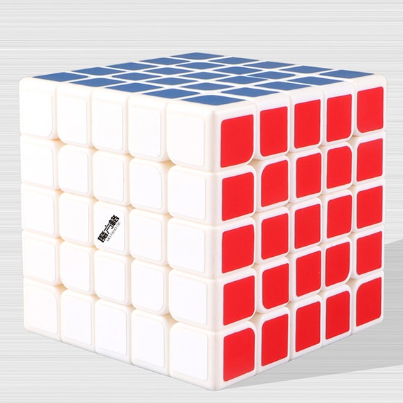 Đồ chơi phát triển kỹ năng Rubik QIYI 5 x 5 tặng kèm đế cao cấp