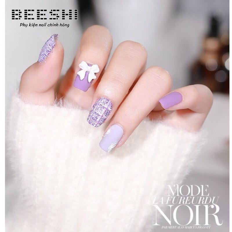 Nhũ dạ nail, nhũ kẻ dạ phong cách hàn quốc set 6 hũ- -beeshi shop nail