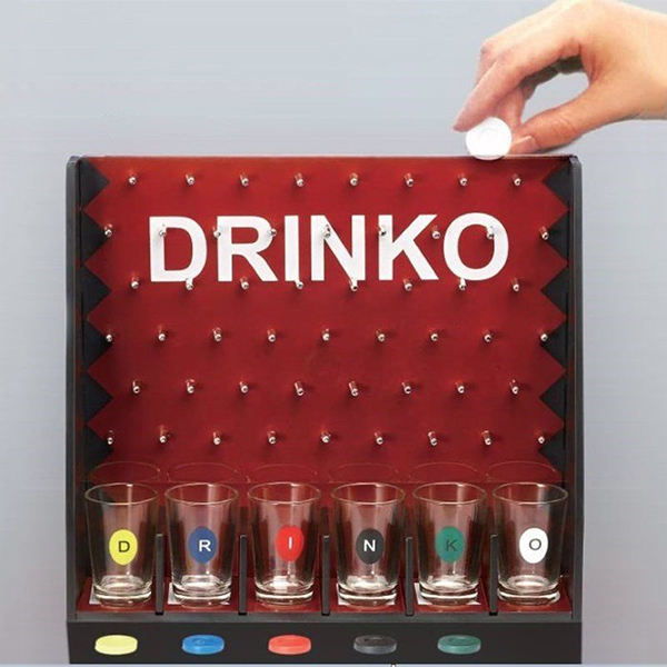 Bảng đinh uống bia may mắn (DRINKO SHOT GAME)