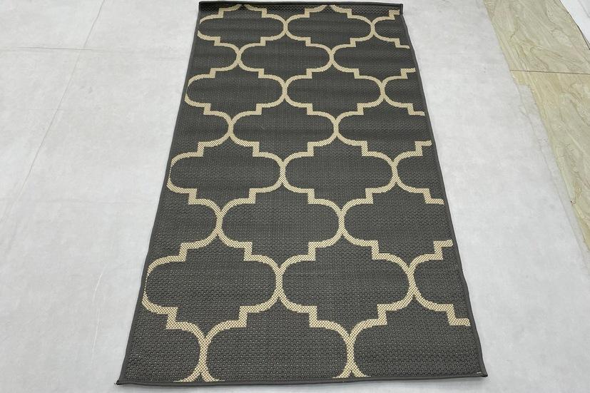 Thảm Sợi Ngắn le_sisal_00001a_grey_80x150
