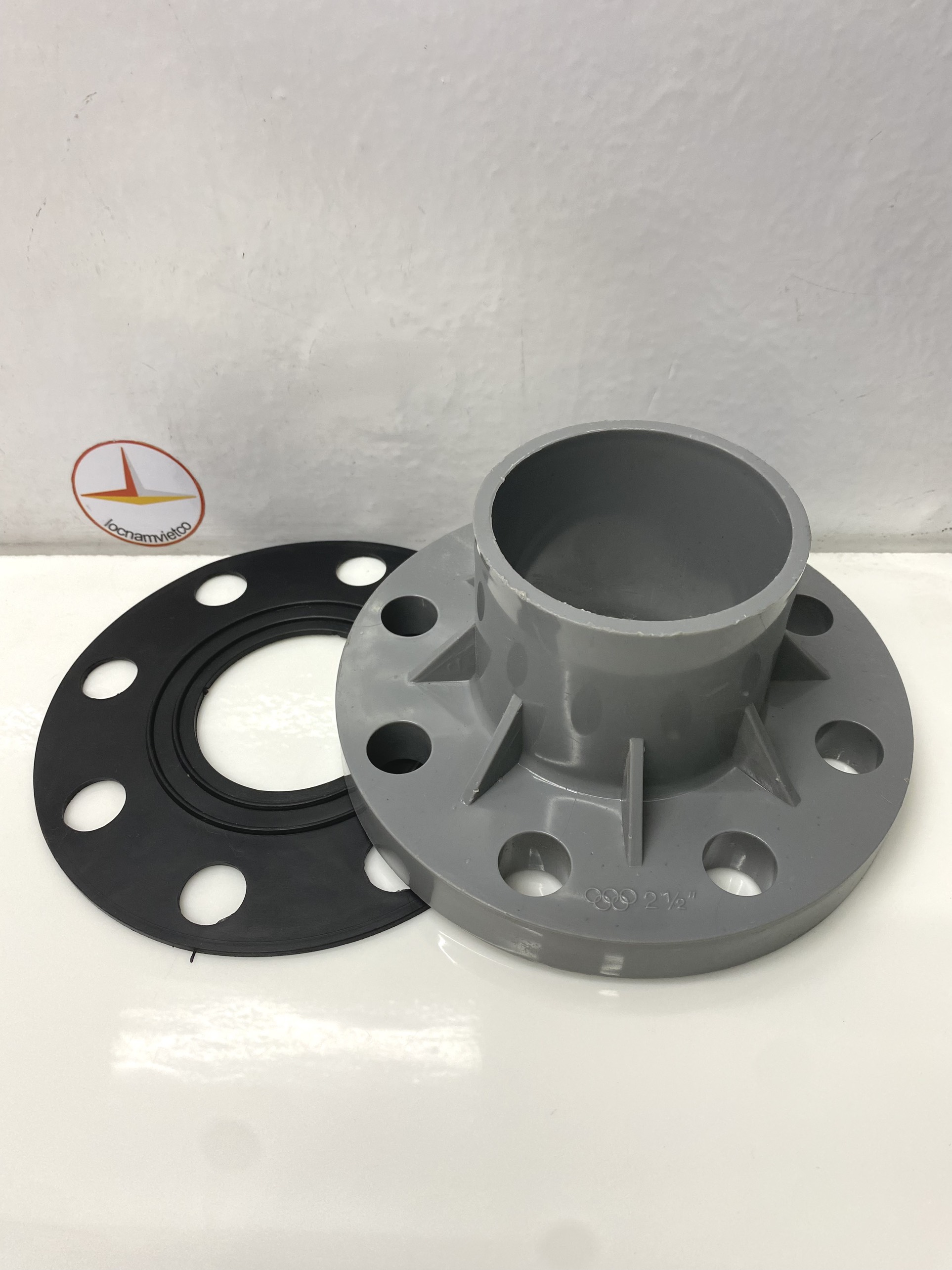 Mặt bích 75 nhựa PVC - MB75