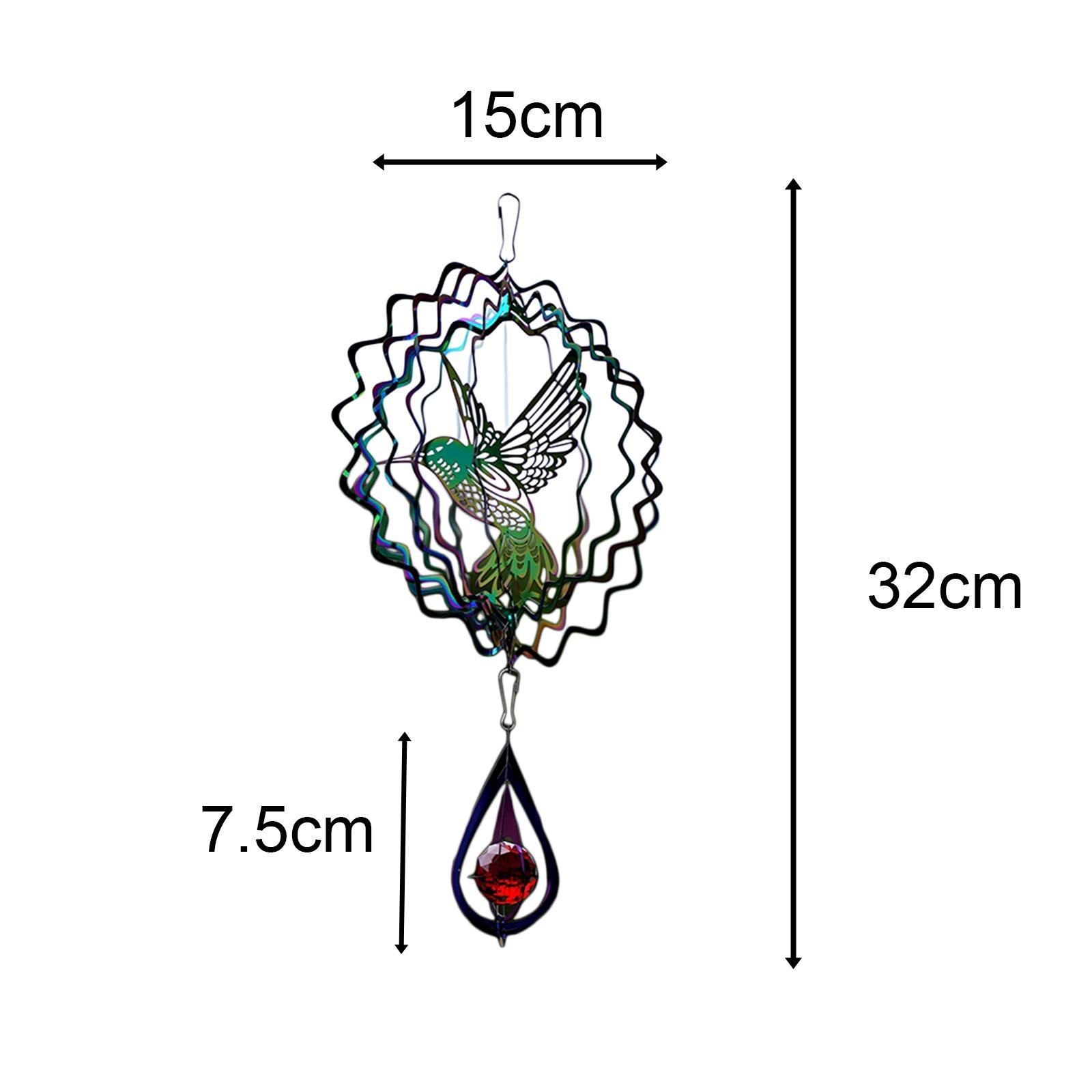 Wind  Wind Chime Garden Ornament Windchime Metal Wind Catcher Wind Sculpture Hanging for Lawn Living Room Outdoor Home
