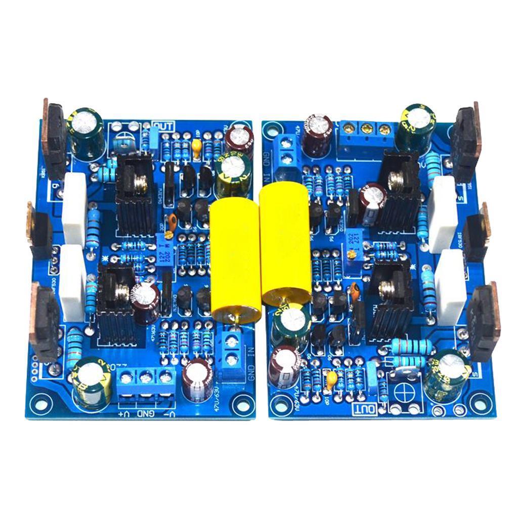 2pcs Hi-Fi Stereos Audio Amplifiers Boards Reasonable Board Wiring K851