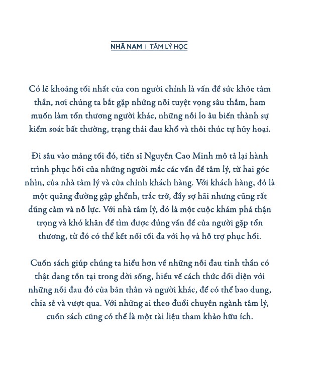 Sách - trò chuyện với nỗi đau và vượt qua tổn thương (T.S tâm lý Nguyễn Cao Minh) (Nhã Nam Official)