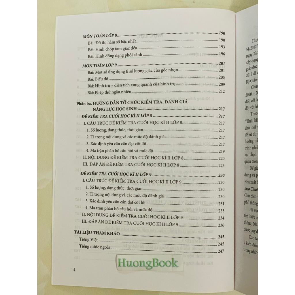 Sách - Hướng dẫn dạy học Môn Toán trung học cơ sở theo chương trình giáo dục phổ thông mới