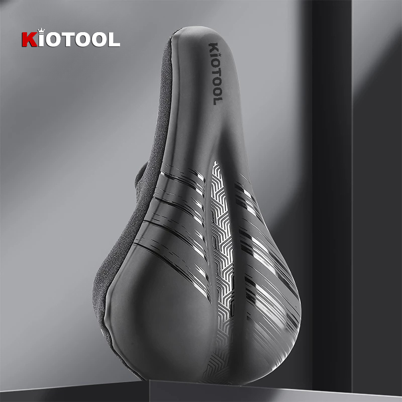 Vỏ bọc yên xe đạp KIotool Gel silicone mềm mại dày chống trượt
