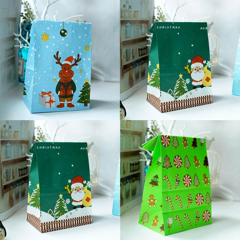 Tmdbyx Túi Giấy Đựng Kẹo Giáng Sinh