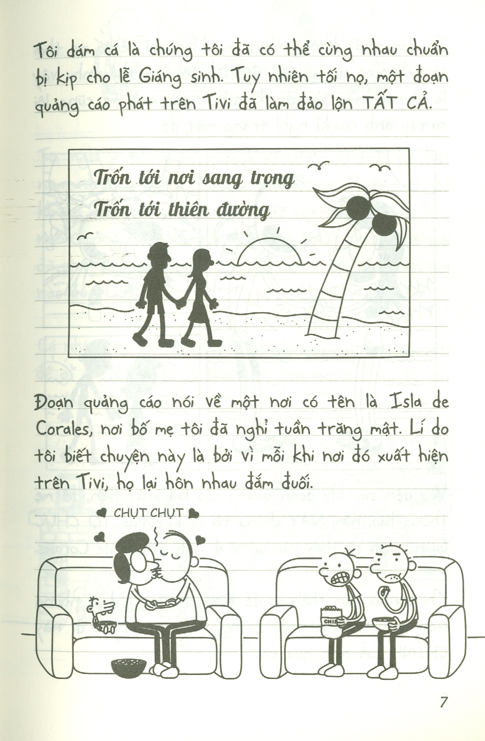 Nhật Ký Chú Bé Nhút Nhát - Tập 12: Chuyến đi bão táp