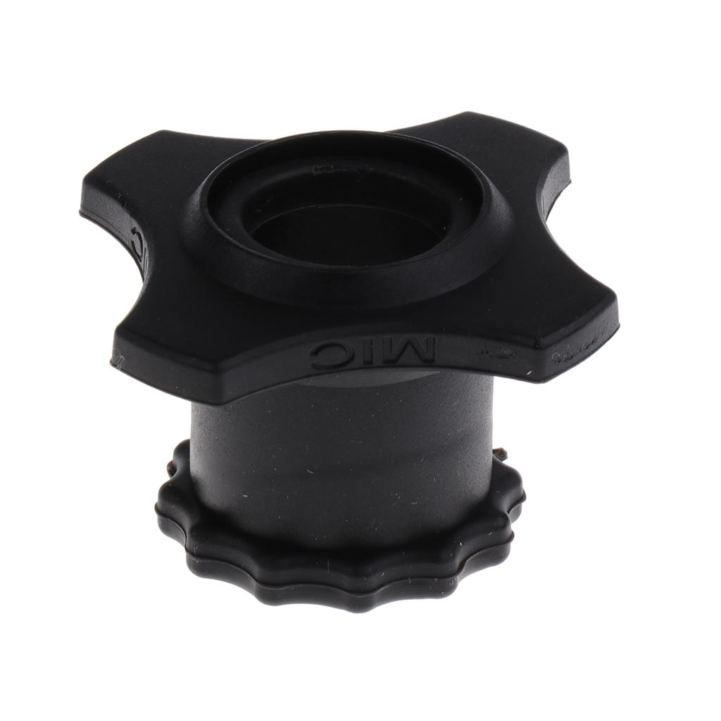 2 Set Wireless Microphone Holder Mic Anti-rolling Protection Rings + Bottoms for KTV Performance